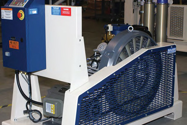 Breathing air compressors