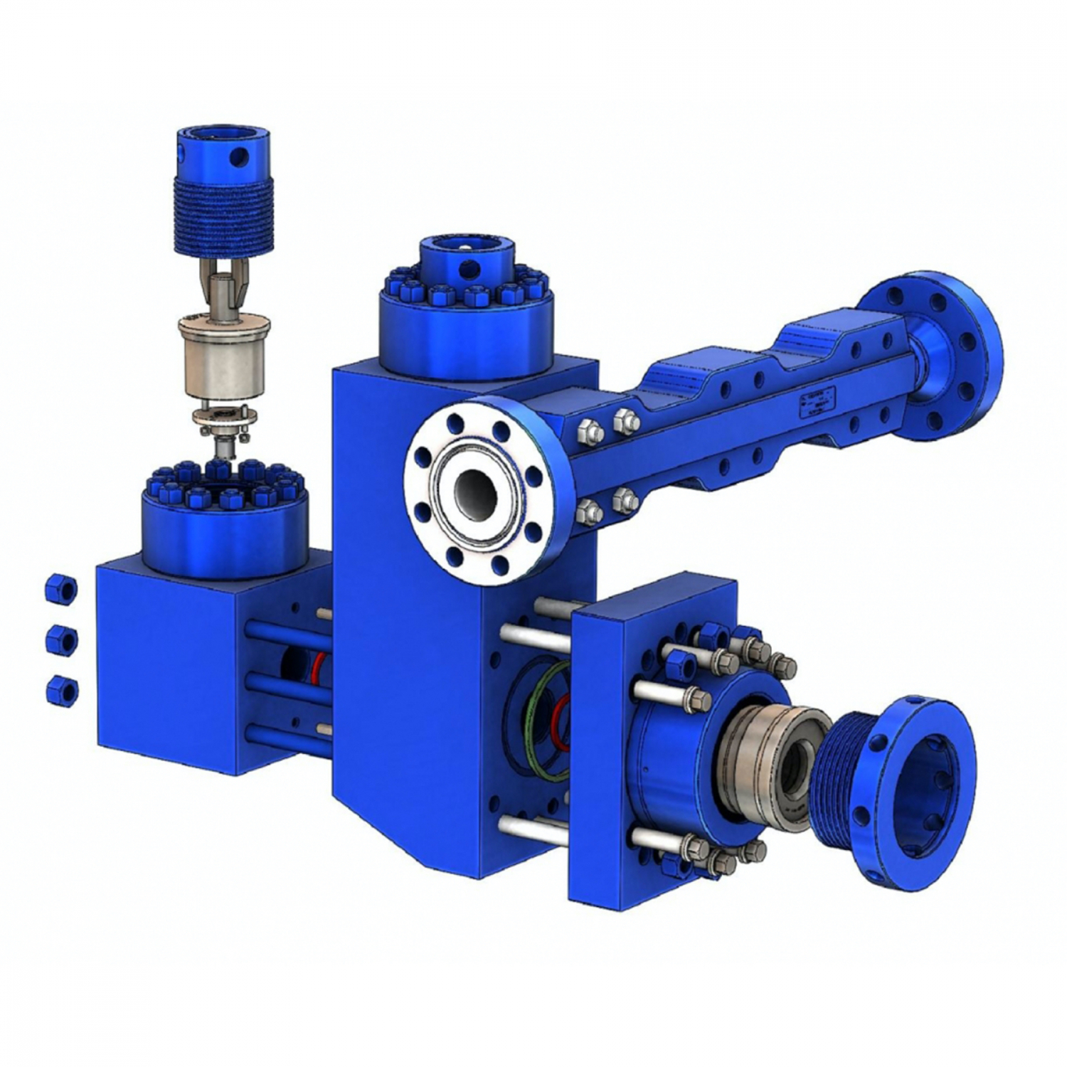 Fluid End for Continental Emsco Mud Pump FB1600 5000 PSI (OEM Style) - Cod. TME F5010AA