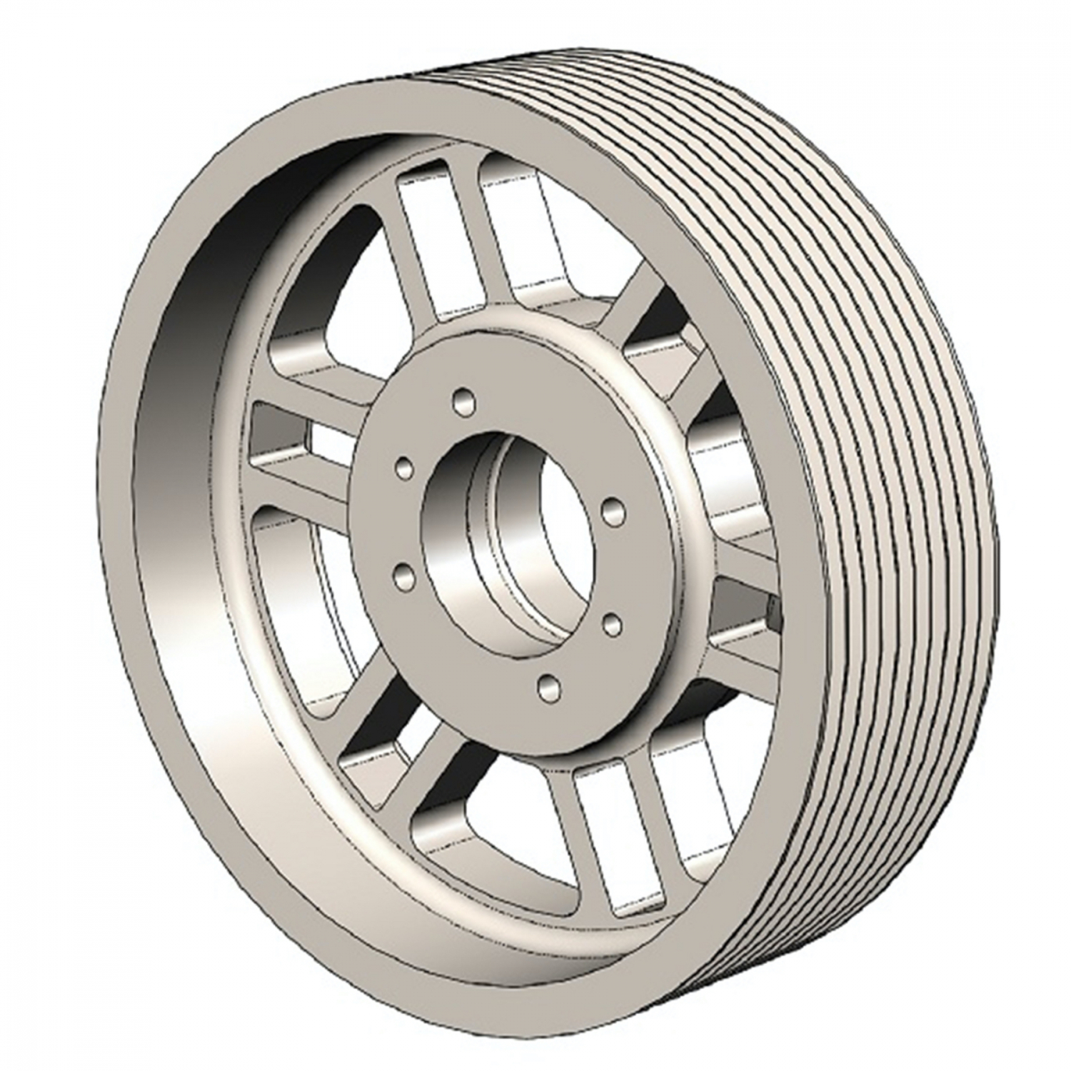 Sheaves 10 grooves